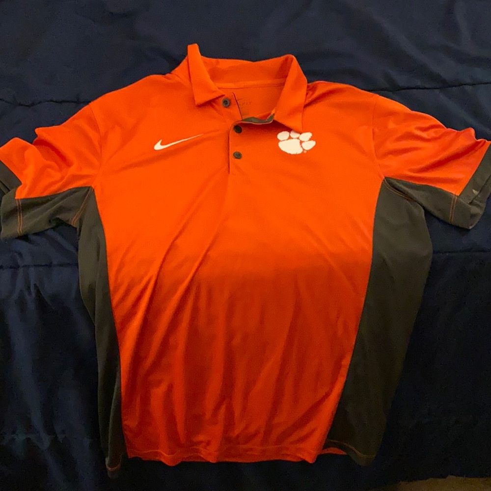 Clemson Nike Golf Polo. Size Small.